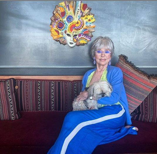 Desde los cinco años, Rita Moreno hace aportes al arte estadounidense. Foto Instagram