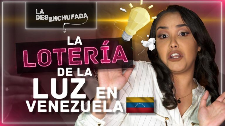 La desenchufada nos presenta La LOTERÍA de la luz en VENEZUELA ?