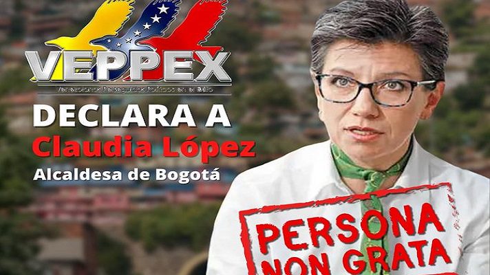 La Organización de Venezolanos Perseguidos Políticos en el Exilio (Veppex) declaró persona 