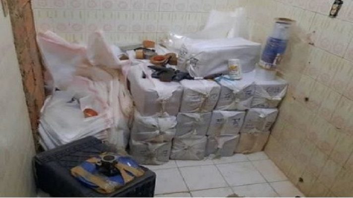 Funcionarios del Cicpc en Anzoátegui localizaron más de 500 kilos de drogas, específicamente cocaína. Lo hicieron durante un operativo en el cual buscaban a un sujeto, por asesinato.