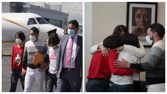 Sara y Sofía Oviedo, las hermanas venezolanas reportadas como desaparecidas en Quito, se reencontraron este martes con sus padres en Ecuador. Las hallaron el lunes en la ciudad de Piura, al norte de Perú.