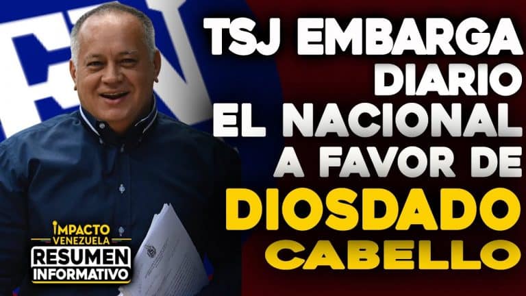 TSJ embarga Diario El Nacional a favor de Diosdado Cabello