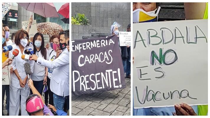 El Colegio de Enfermeros de Caracas y varios docentes reclamaron este viernes por el anuncio del levantamiento de las restricciones contra la COVID-19, entre ellas el 7x7. Refutan la advertencia de Nicolás Maduro, porque consideran que el país no está preparado.