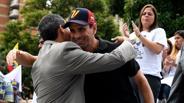 El exgobernador de Miranda, Henrique Capriles recordó este miércoles a la dirigencia de la oposición liderada por Juan Guaidó que los ciudadanos claman por 