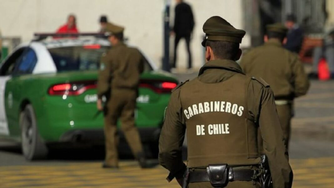 Carabineros de Chile detuvo a la responsable y luego la liberó. Foto referencial