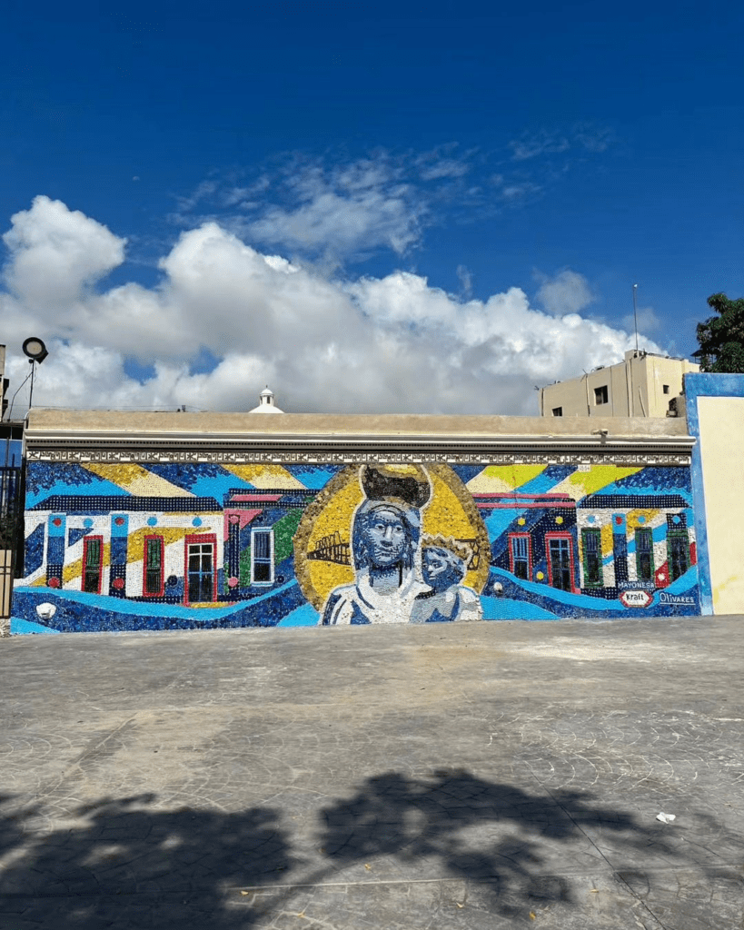 El mural fue inaugurado durante la celebración del Día de La Chinita. Foto suministrada